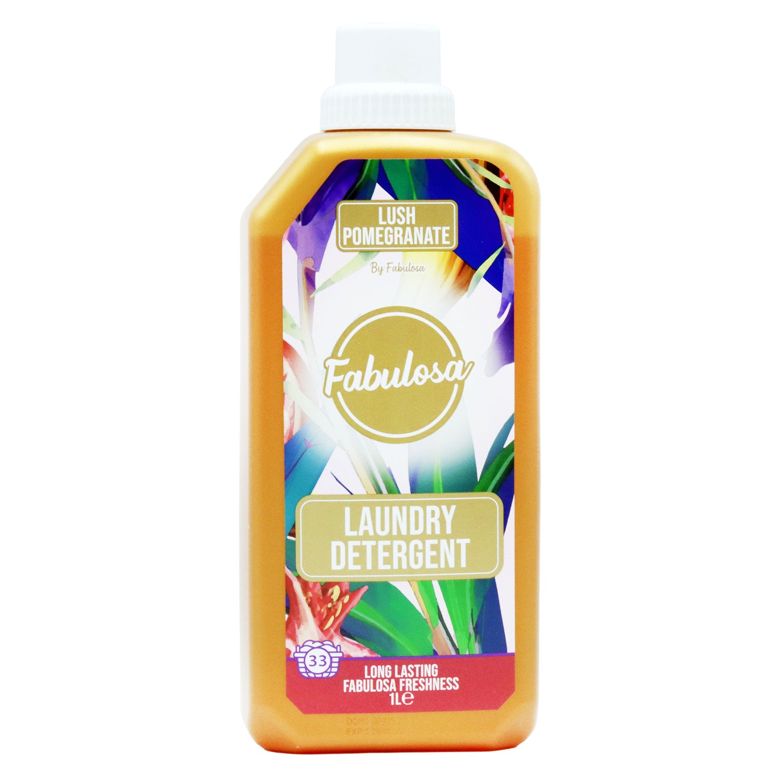 Best Fabulosa Laundry Detergent Lush Pomegranate 1L | High Quality Cleaning Product Online - Product Image Best Fabulosa Laundry Detergent Lush Pomegranate 1L | High Quality Cleaning Product Online - Product Image